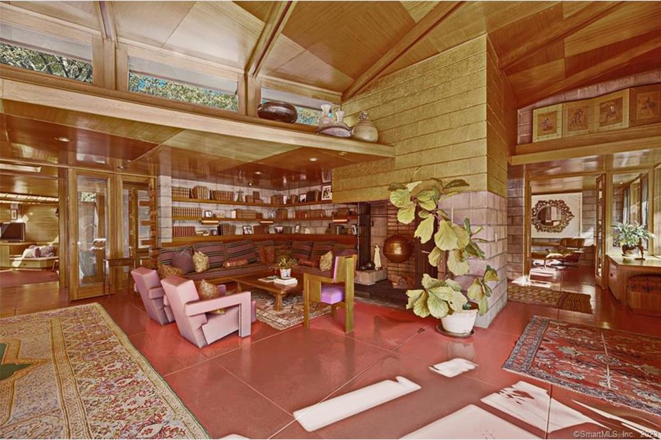 imagen 13 de Se vende Casa Tirranna, diseñada por Frank Lloyd Wright.