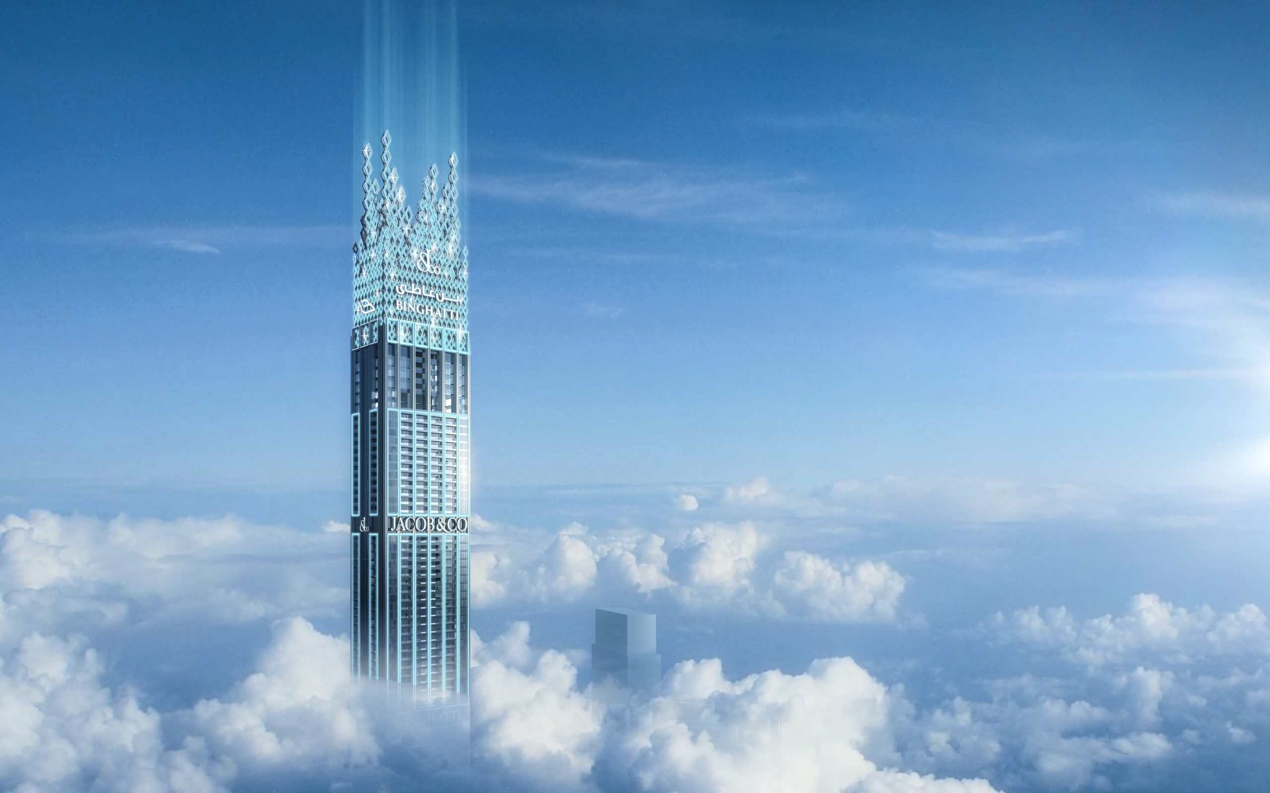 imagen 1 de Burj Binghatti Jacob & Co. La torre residencial más alta del mundo.