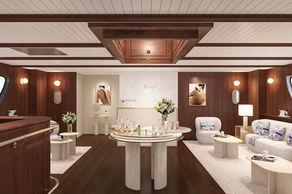 imagen 5 de Dior Spa Cruise: crucero wellness por el Sena.