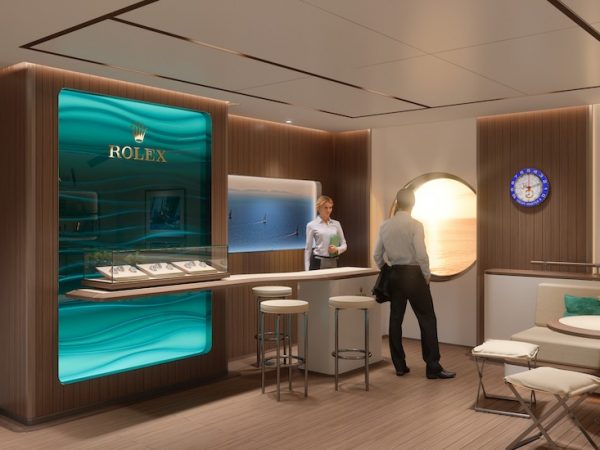 Rolex at Sea: la primera boutique de Rolex sobre el mar estará en el Explora I.