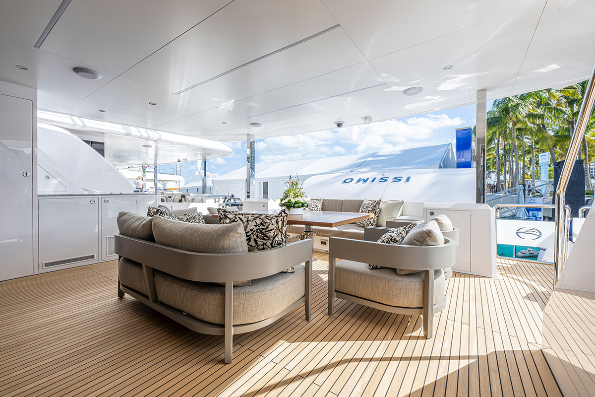 imagen 1 de Así es el interior del Issimo de Horizon Yachts.