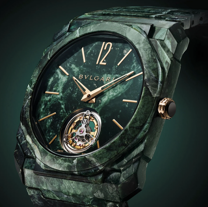 imagen 1 de ¿Cuánto estarías dispuesto a pagar por este reloj de mármol Bulgari Octo Finissimo?