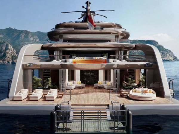 Stardom, el imponente concept yacht de Theodoros Fotiadis.