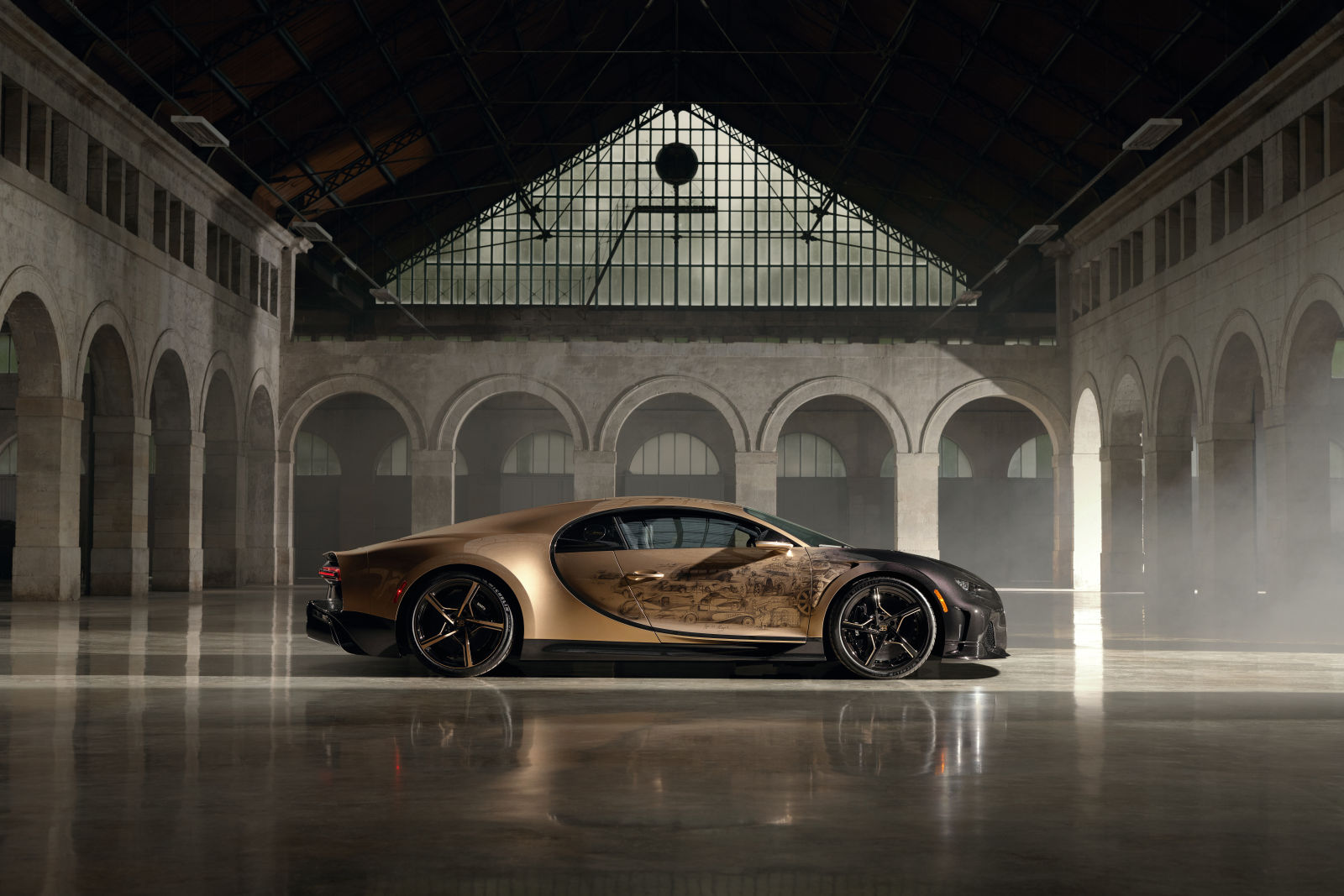 imagen 12 de Bugatti Chiron Supersport ‘Golden era’, el colmo del lujo.