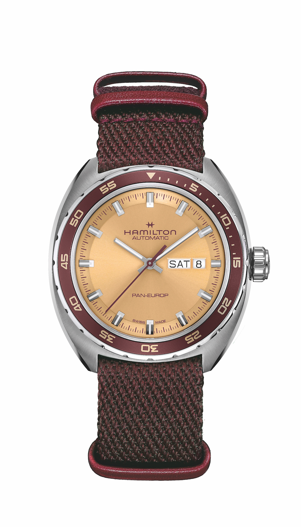 imagen 11 de Pan Europ de Hamilton, relojes de inspiración vintage.