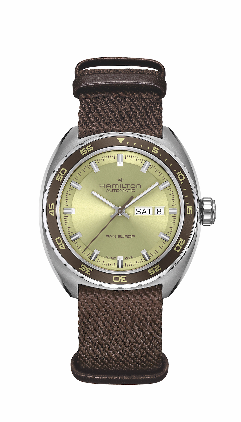 imagen 8 de Pan Europ de Hamilton, relojes de inspiración vintage.