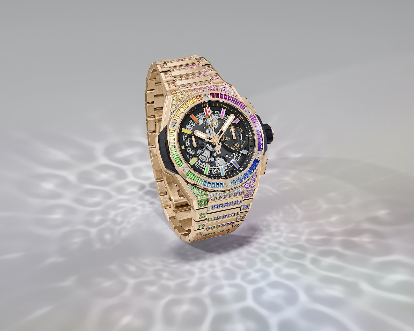 imagen 2 de Rainbow watches: relojes de colores, lujo y Hublot.
