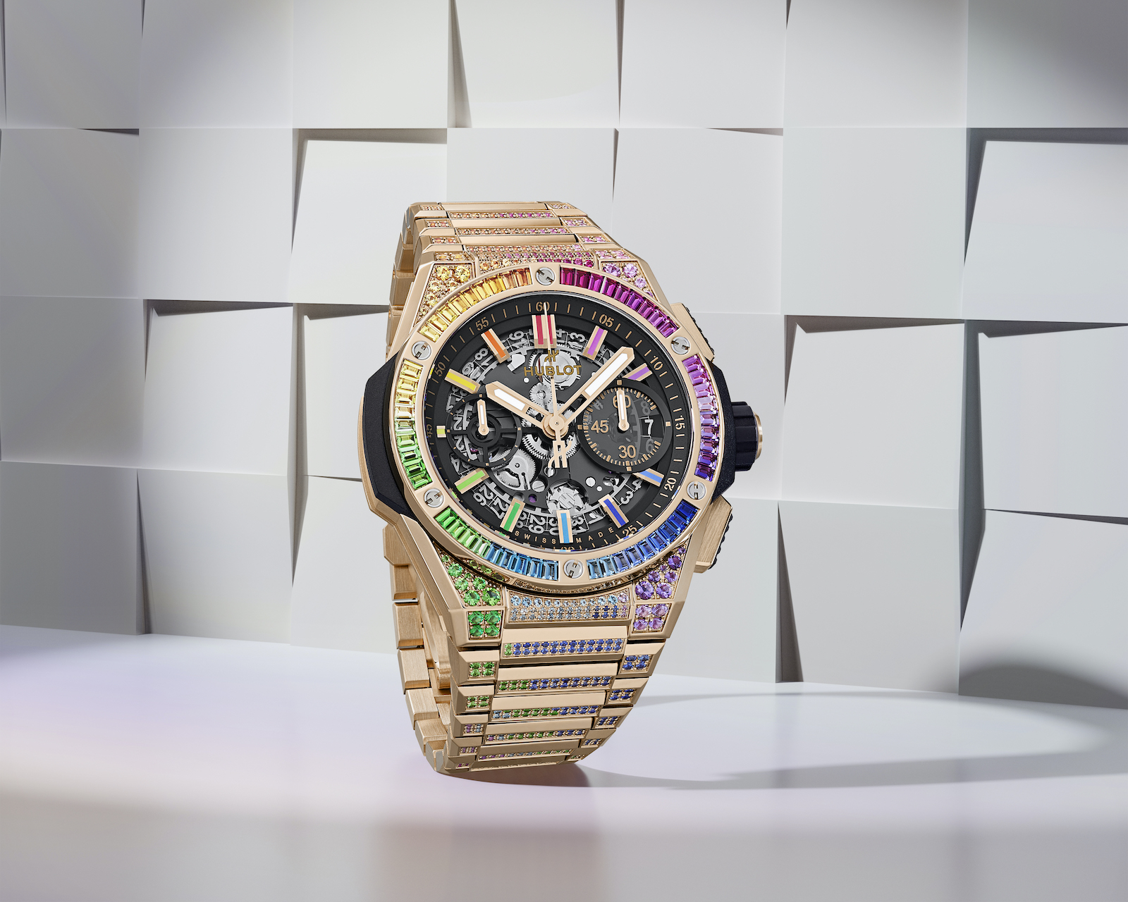 imagen 3 de Rainbow watches: relojes de colores, lujo y Hublot.