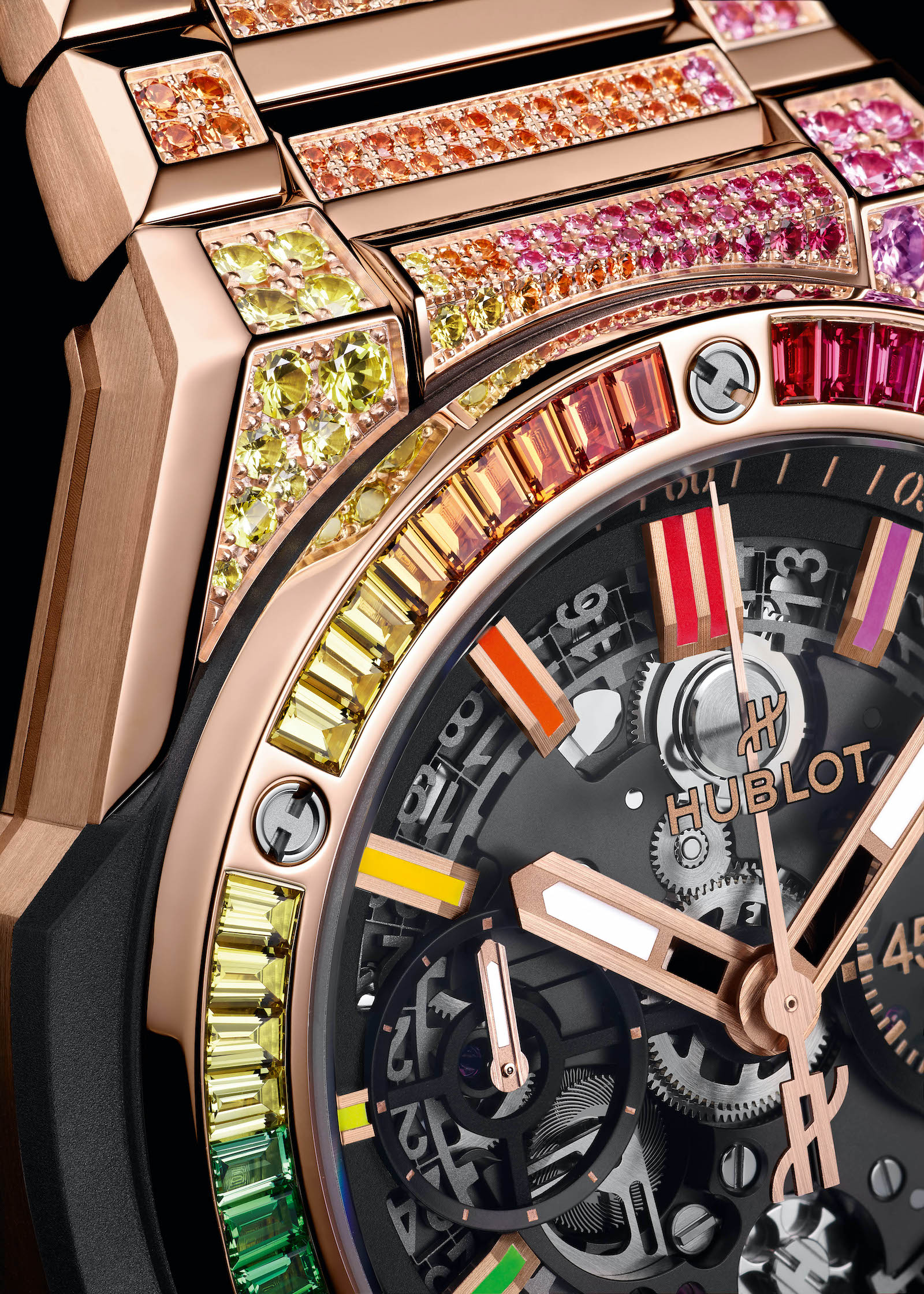 imagen 5 de Rainbow watches: relojes de colores, lujo y Hublot.