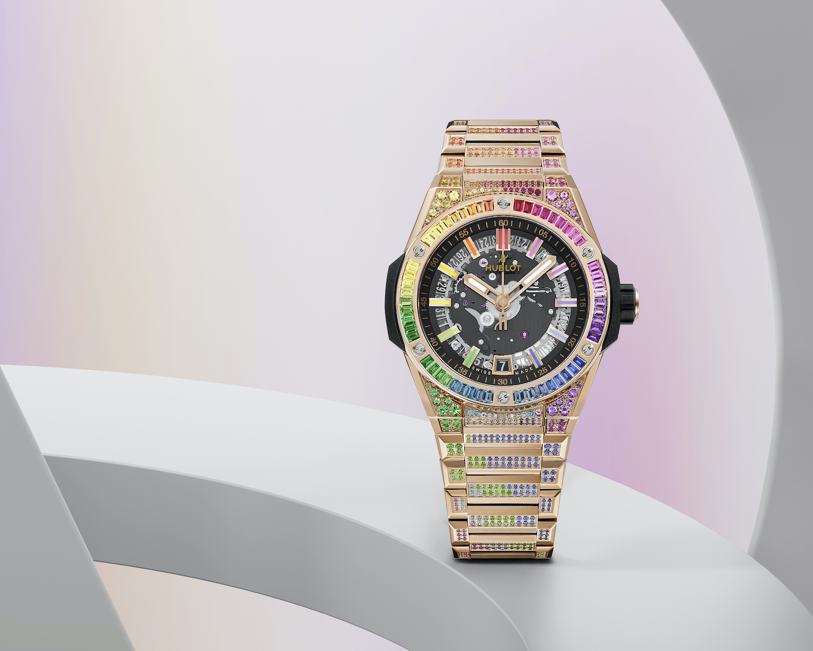 imagen 4 de Rainbow watches: relojes de colores, lujo y Hublot.