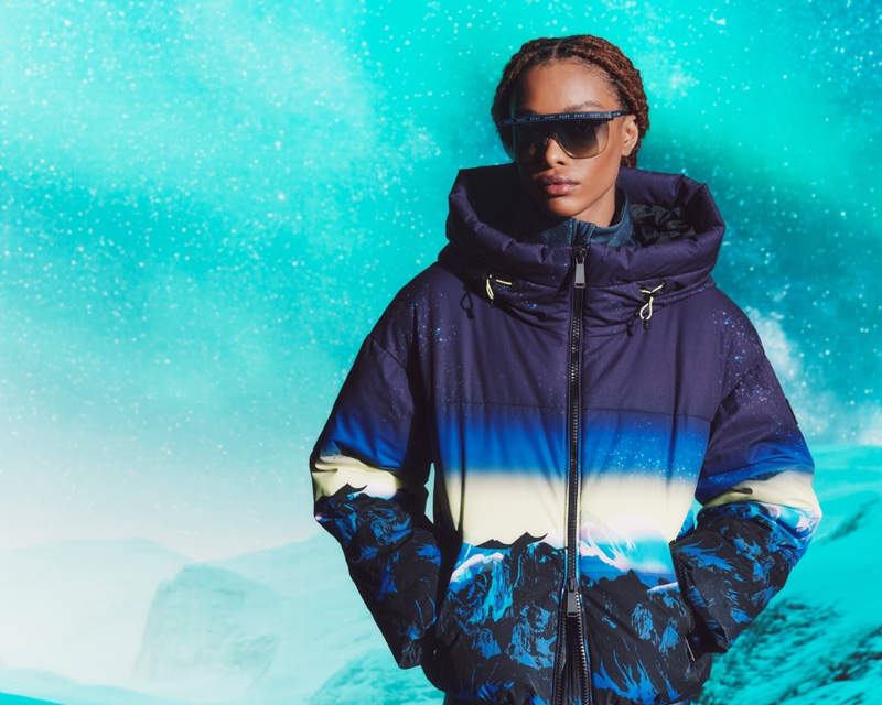 imagen 1 de DKNY nos anima a esquiar entre auroras boreales.