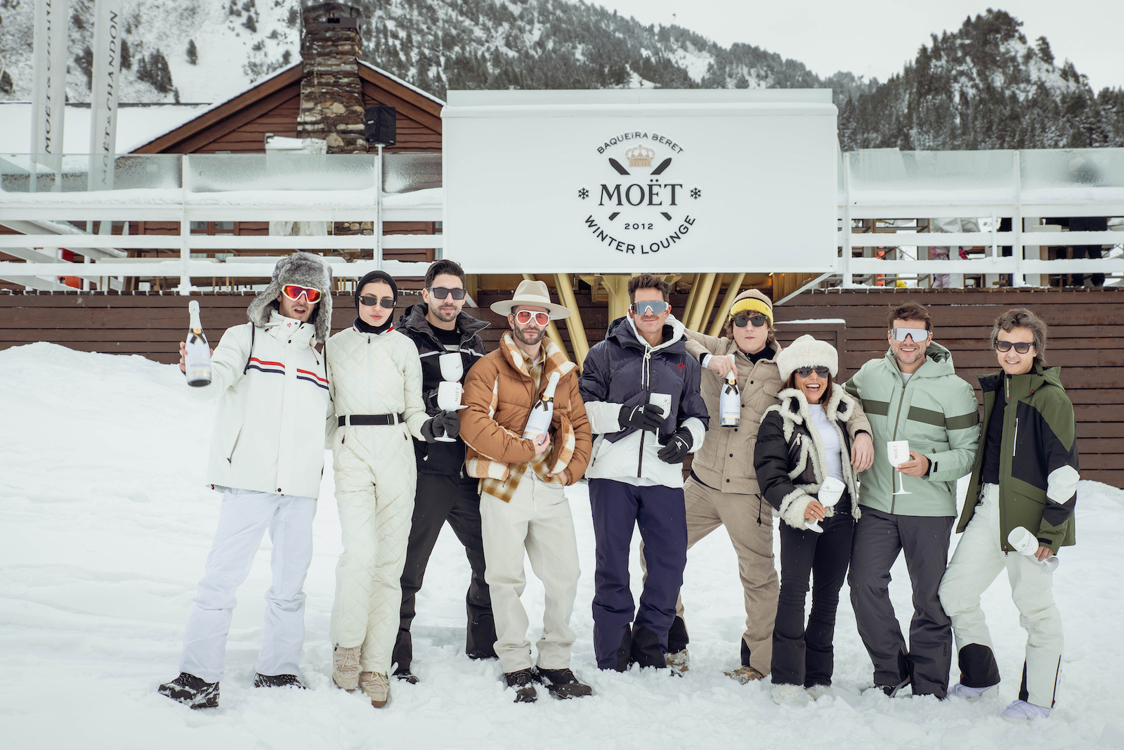 imagen 2 de Möet Winter Lounge: esquí, Navidad y lujo en Baqueira-Beret.