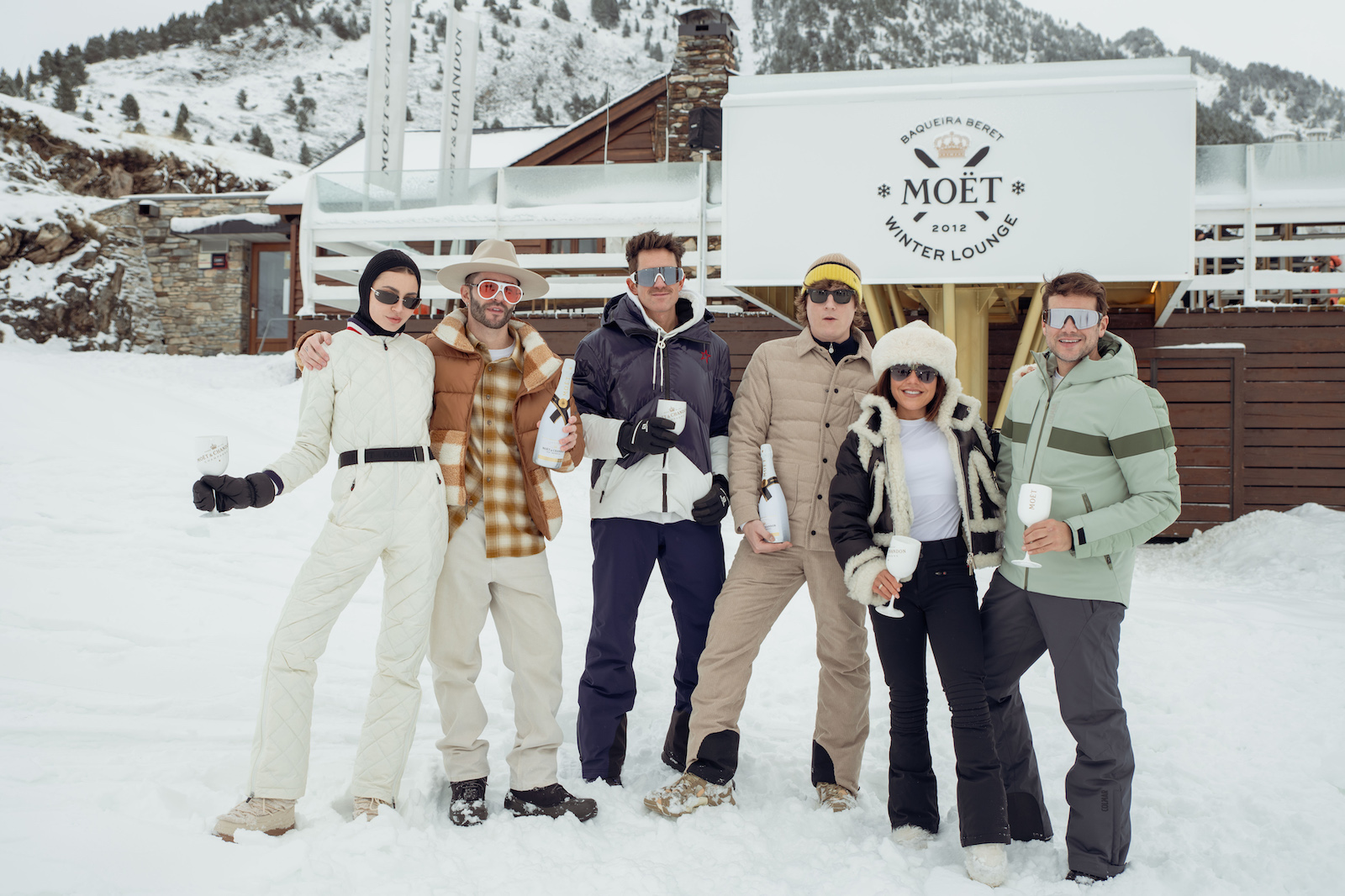 imagen 4 de Möet Winter Lounge: esquí, Navidad y lujo en Baqueira-Beret.