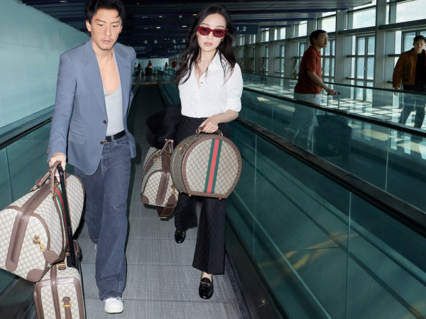 Gucci, Ni Ni y Chang Chen nos proponen un 2024 de viajes (y maletas).