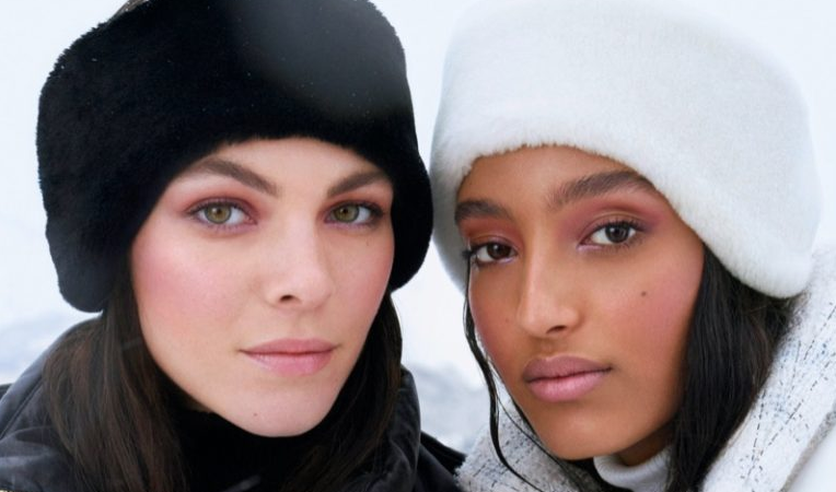 Les Beiges Winter Glow: maquillaje de invierno, nieve y Chanel.