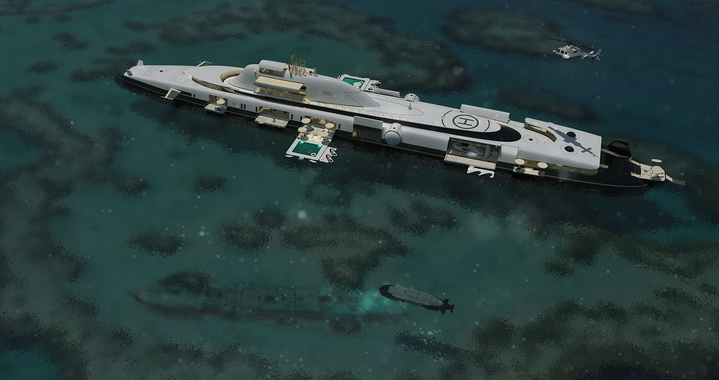 imagen 12 de Migaloo M5, un submarino como un yate de lujo.