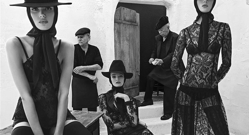 Steven Meisel y Dolce & Gabbana, la sofisticación más absoluta.