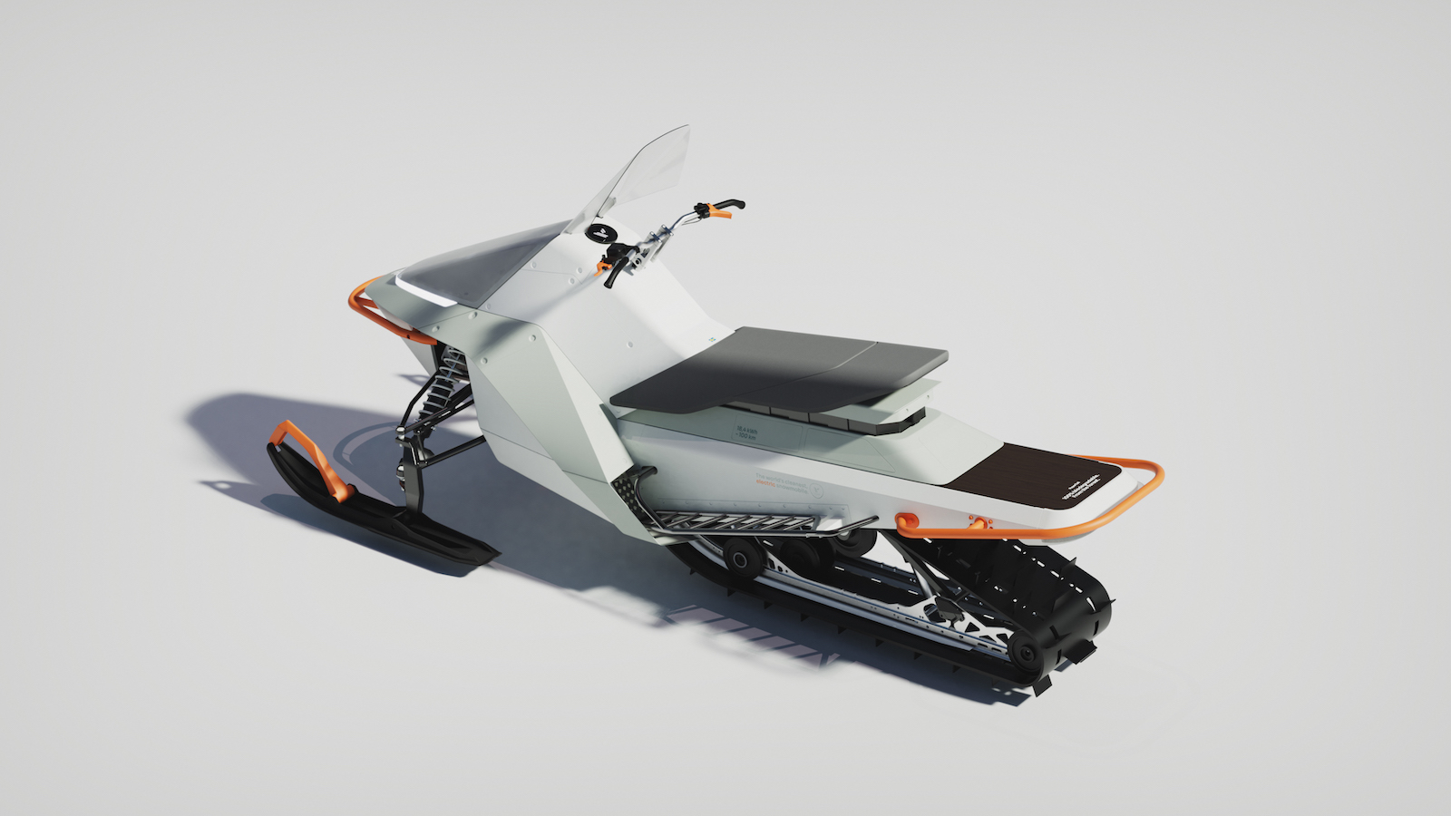 imagen 7 de Vidde Alfa: una moto de nieve y eléctrica diseñada por Pininfarina.