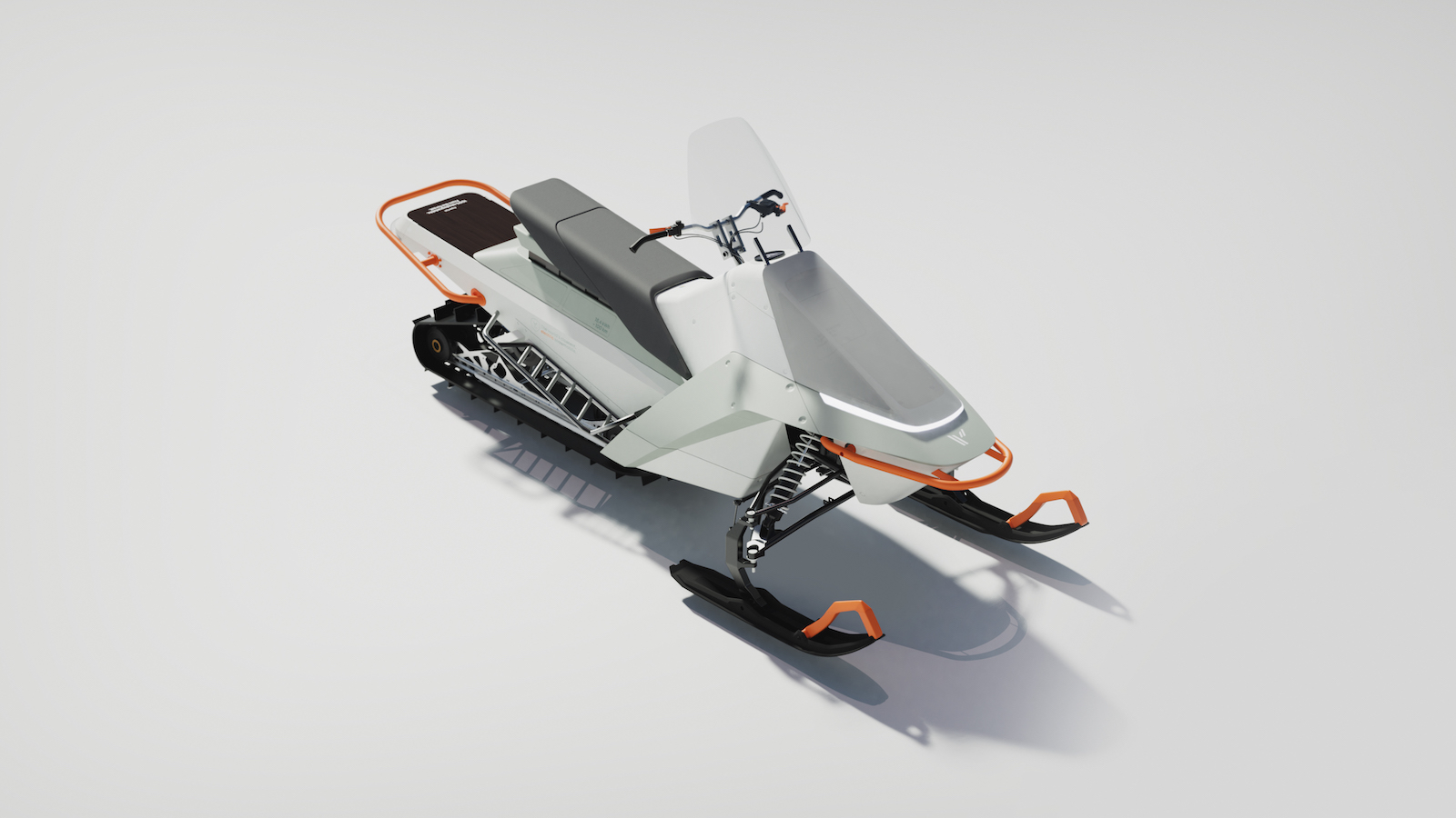 imagen 9 de Vidde Alfa: una moto de nieve y eléctrica diseñada por Pininfarina.