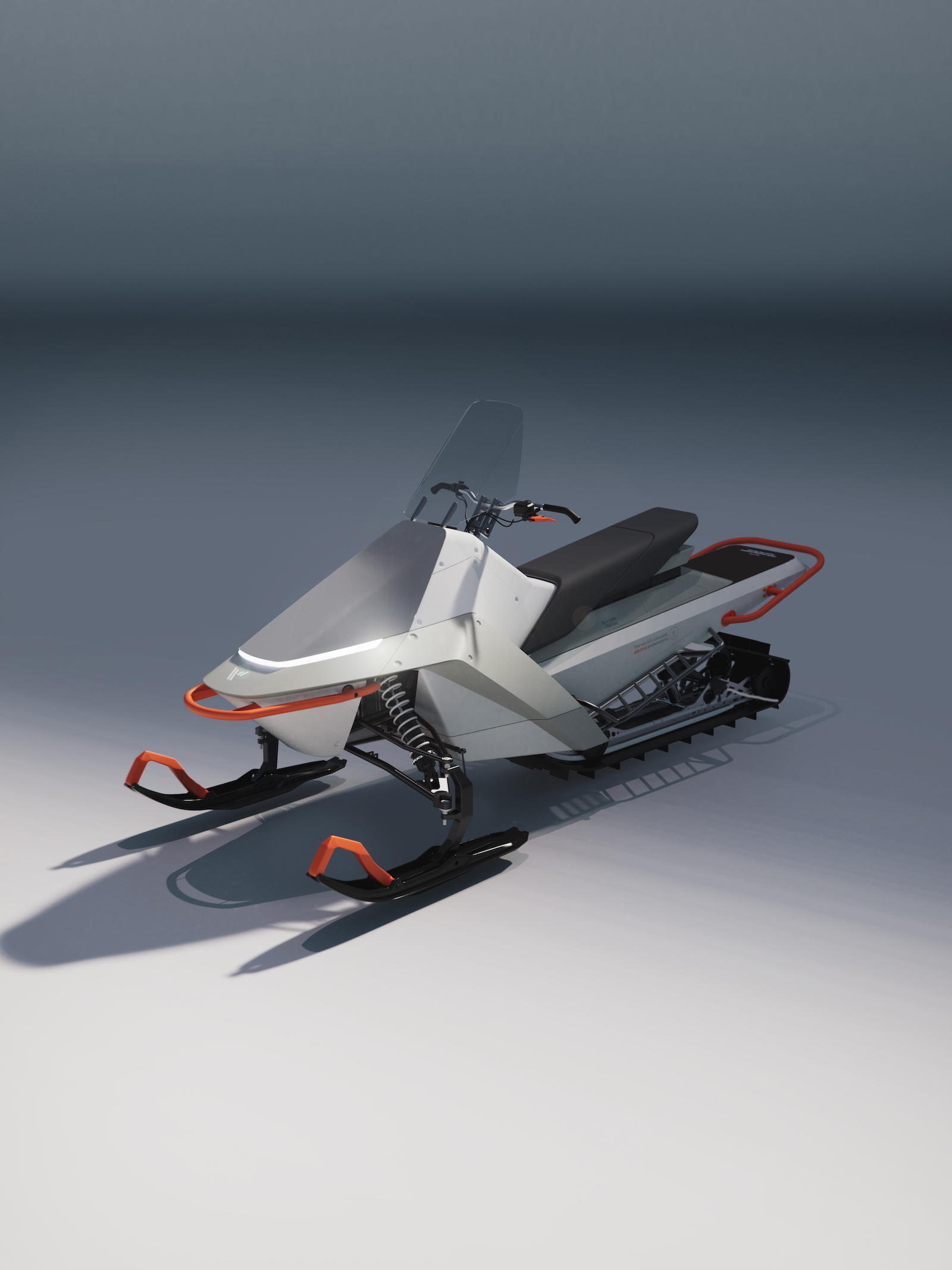 imagen 10 de Vidde Alfa: una moto de nieve y eléctrica diseñada por Pininfarina.