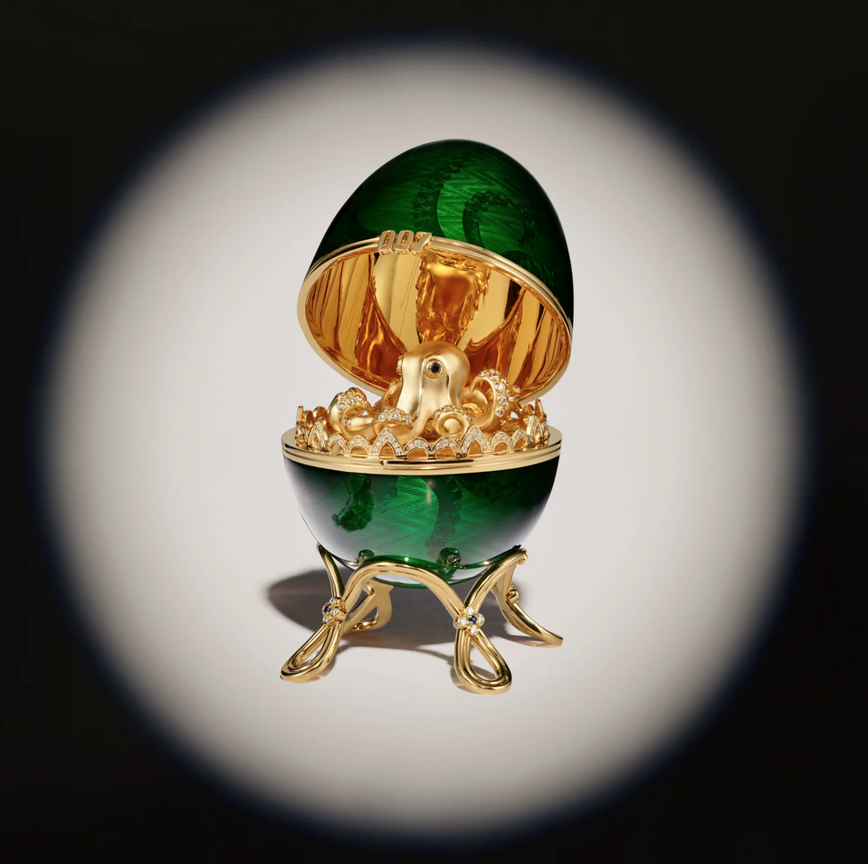 imagen 3 de Fabergé x 007 Octopussy Egg Objet: el huevo de Bond, James Bond.