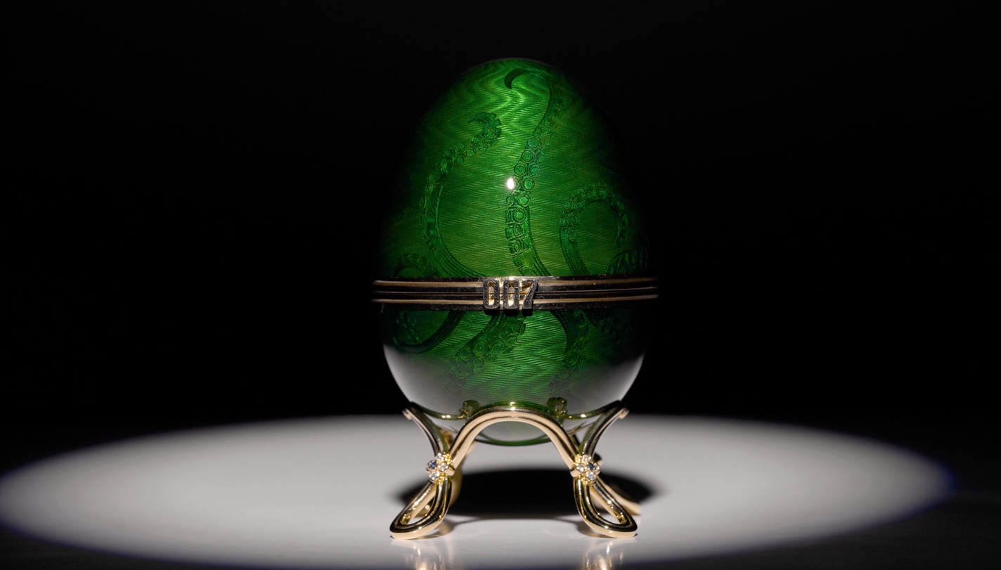 imagen 2 de Fabergé x 007 Octopussy Egg Objet: el huevo de Bond, James Bond.