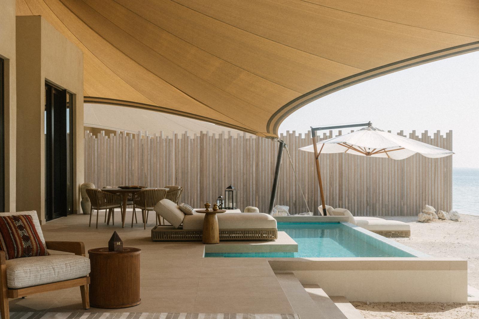 imagen 5 de Our Habitas Tas Abrouq, un nuevo resort de lujo en Qatar.
