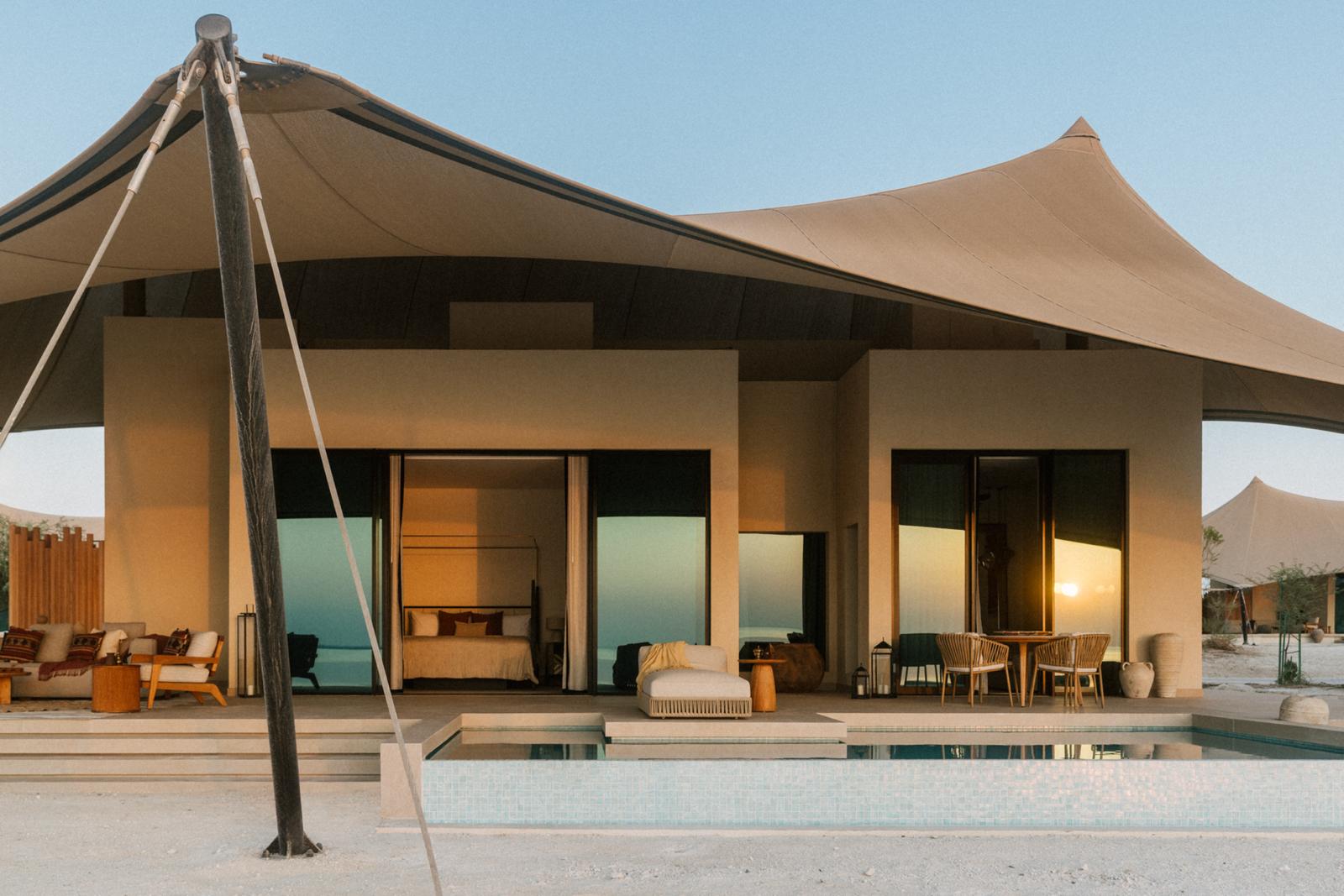 imagen 1 de Our Habitas Tas Abrouq, un nuevo resort de lujo en Qatar.