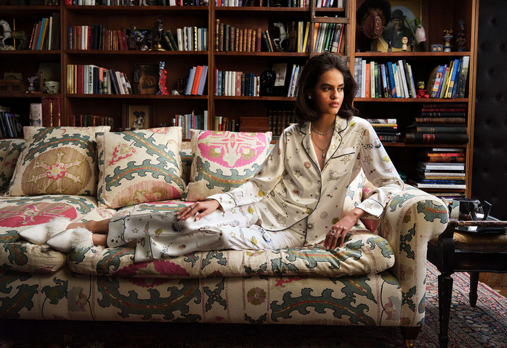 imagen 3 de Los pijamas de primavera, verano, Jessica McCormack y Olivia von Halle.