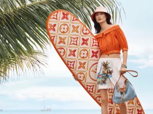 El encantador verano playero de Louis Vuitton.