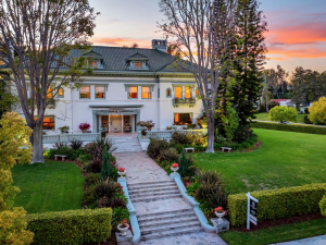 Sale a subasta Hancock Park, una casa famosa (y de famosos).