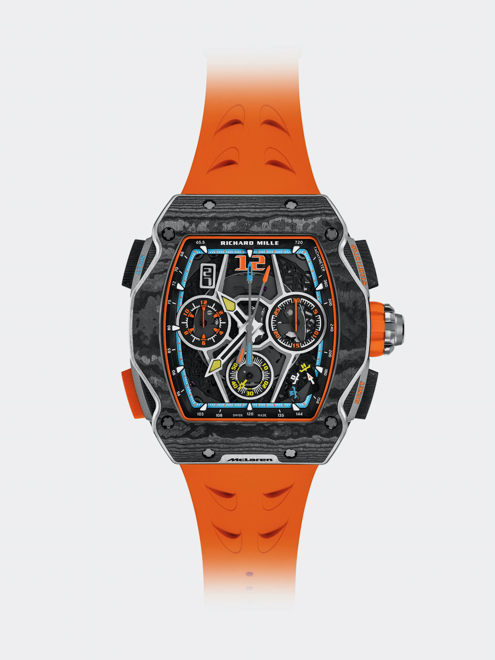 imagen 7 de El McLaren W1 viene con un reloj Richard Mille a juego.