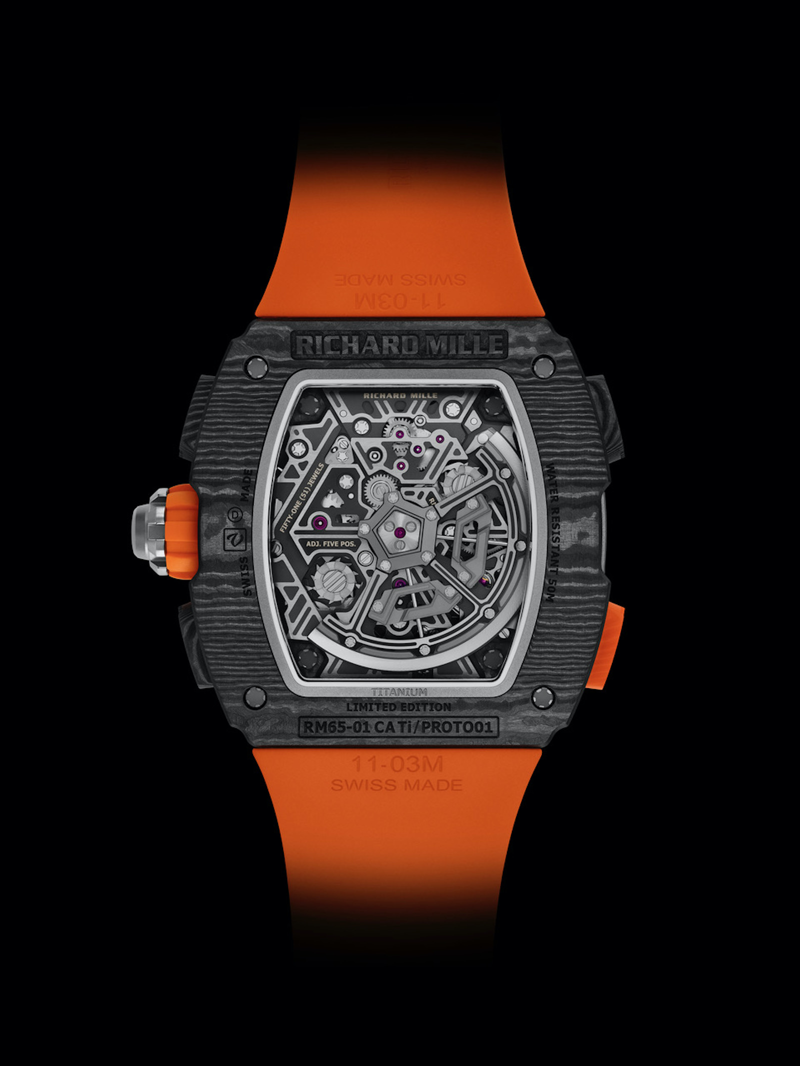 imagen 4 de El McLaren W1 viene con un reloj Richard Mille a juego.