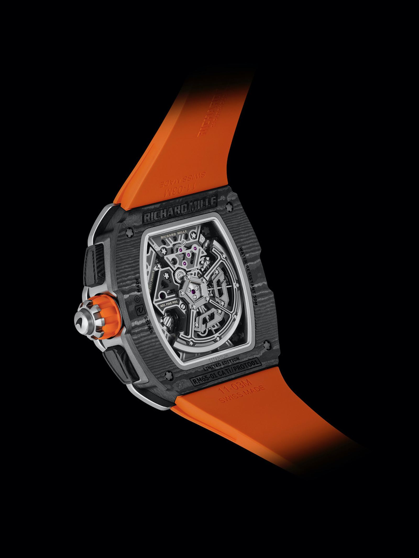 imagen 5 de El McLaren W1 viene con un reloj Richard Mille a juego.