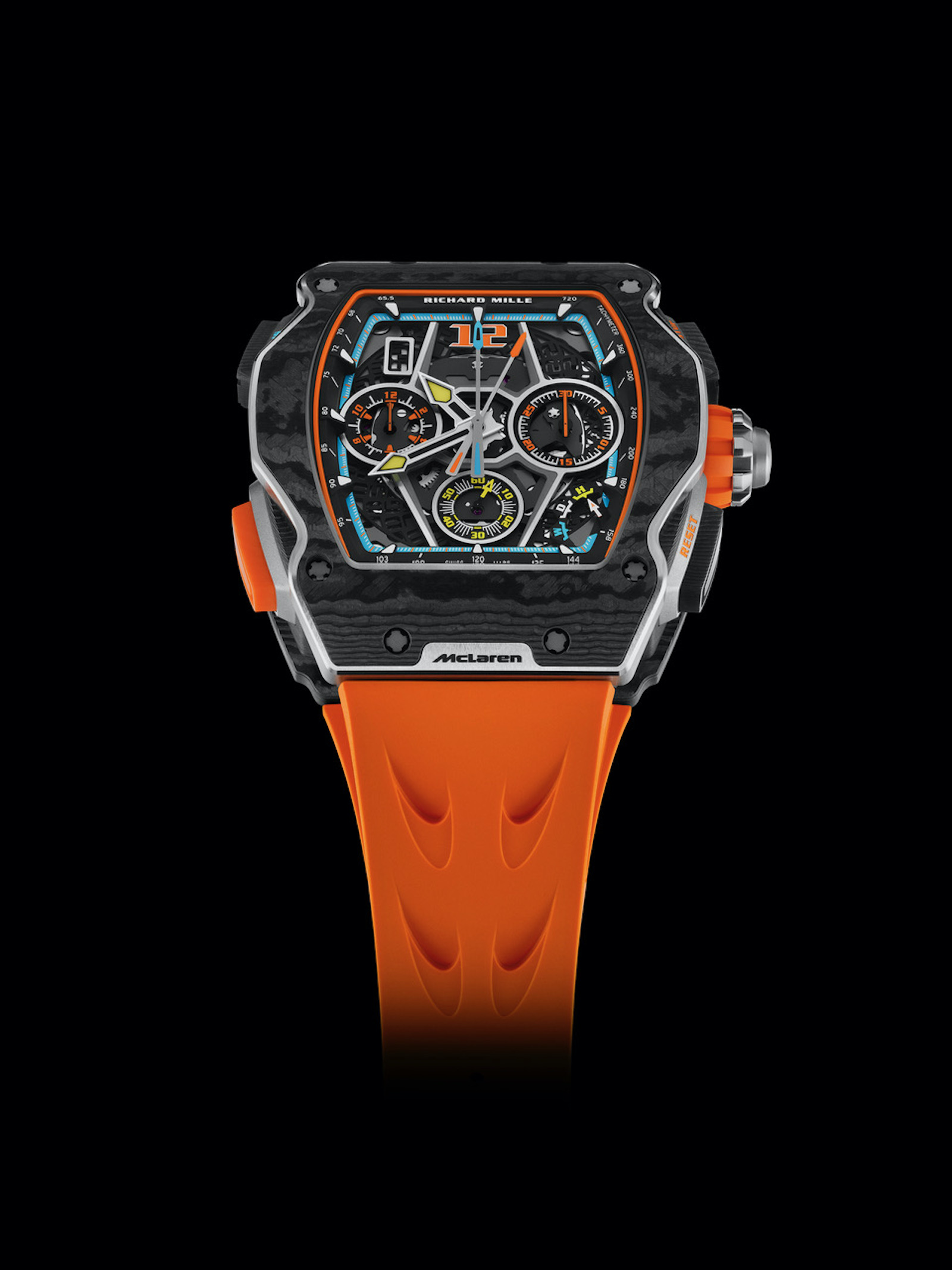 imagen 1 de El McLaren W1 viene con un reloj Richard Mille a juego.