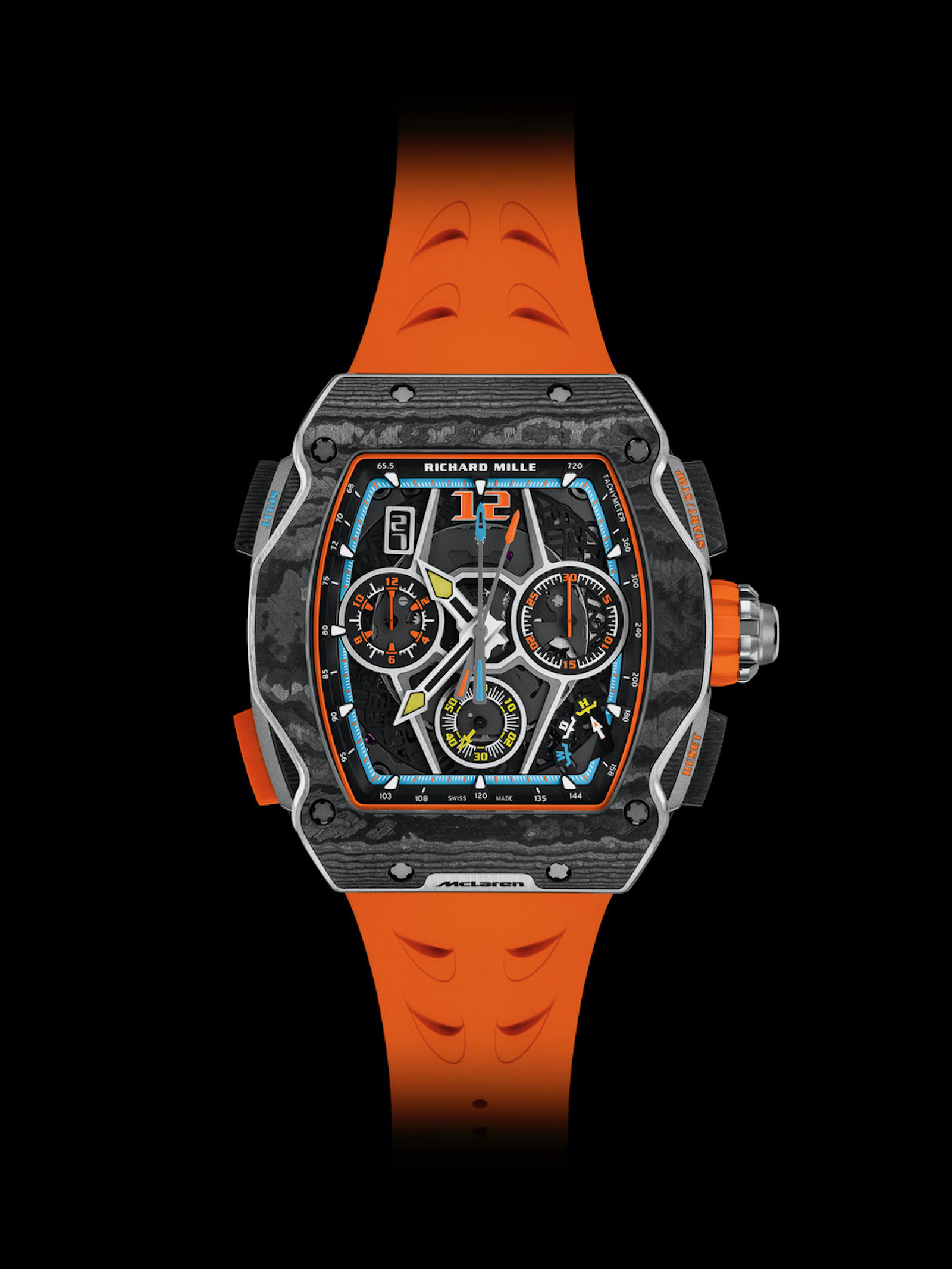 imagen 3 de El McLaren W1 viene con un reloj Richard Mille a juego.