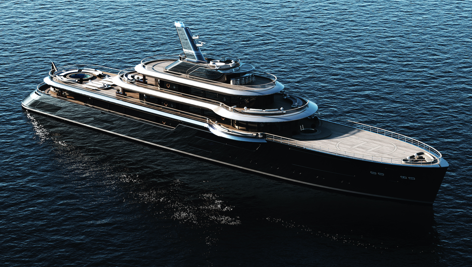 imagen 1 de IXIAN, un superyate con mucho estilo.