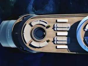 Imagen de IXIAN, un superyate con mucho estilo.