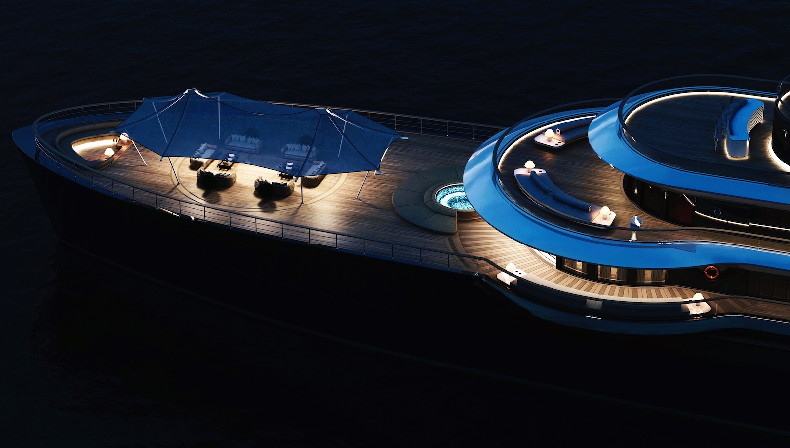 imagen 21 de IXIAN, un superyate con mucho estilo.